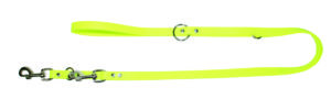 laisse biothane multiposition 3 mètres jaune