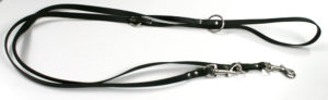 laisse biothane multiposition 3 mètres noire